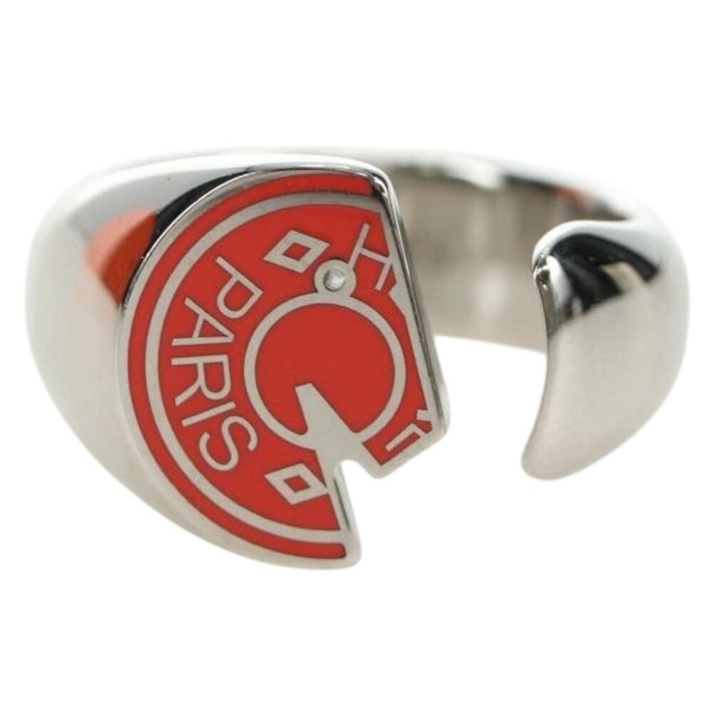 Hermes Carrousel Ring Silver
